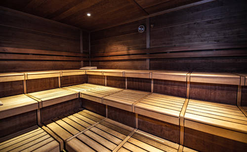 Finnish sauna Hotel Brigitte